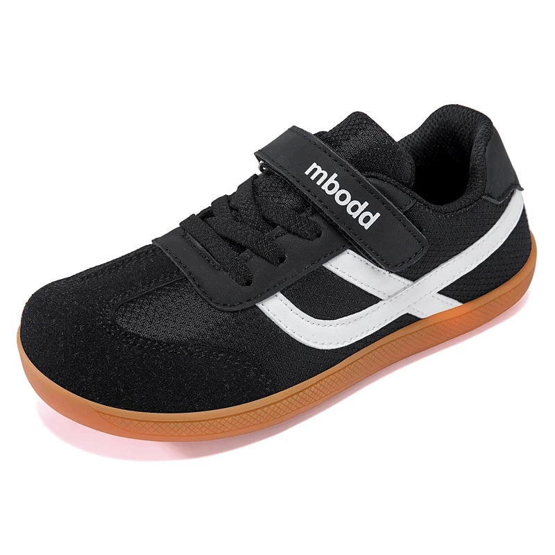 Children's Breathable Mesh Sneakers, Wide Last Zero Restraint Shoes for Natural Barefoot Feeling, Healthy Foot Development